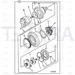 JCB Part No.# 05/903805, GEAR, REDUCTION SET 1ST PLANET - JCB Spare Parts