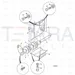 JCB Part No.# 158/30467, OUTER ROLLER - JCB Spare Parts