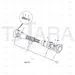 JCB Part No.# 826/10594, Nut Nyloc M10 x 1.0 - JCB Spare Parts