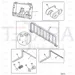 JCB Part No.# 913/10121, PIN HITCH ASSY - JCB Spare Parts