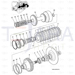 JCB Part No.# 828/00224, O RING 200 824 4470 90 - JCB Spare Parts