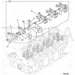JCB Part No.# 320/03511, ADJUSTER.VALVE LASH (BR3) - JCB Spare Parts