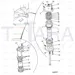 JCB Part No.# 819/00120, SHIM 0.7 MM THICK - JCB Spare Parts