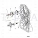 JCB Part No.# 04/600549, PISTON RING - JCB Spare Parts
