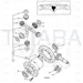 JCB Part No.# 808/00209, DIFF SIDE GEAR WASHERCATB - JCB Spare Parts