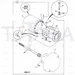 JCB Part No.# 1371/0703D, Nut - JCB Spare Parts