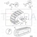 JCB Part No.# 232/31500, TRACK ASSY (METAL) - JCB Spare Parts