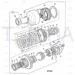 JCB Part No.# 917/50300, THRUST BEARING INA REF AX - JCB Spare Parts