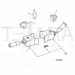 JCB Part No.# 701/80298, L/H COLUMN SWITCH POWERSHIFT*Cab* - JCB Spare Parts