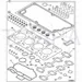 JCB Part No.# 320/09216, TOP GASKET KIT NA - JCB Spare Parts