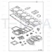JCB Part No.# 02/911587, KIT-GASKET - JCB Spare Parts