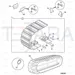JCB Part No.# 2203/0026, CIRCLIP EXT 19 DIA (P564) - JCB Spare Parts