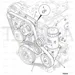 JCB Part No.# 320/08583, SS.P.N320/A8510 FAN PULLEY 1:16 RATIO - JCB Spare Parts