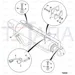 JCB Part No.# 332/W3727, RESET WEAR PAD - JCB Spare Parts