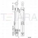 JCB Part No.# 550/42389, Piston Rod - JCB Spare Parts