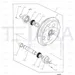 JCB Part No.# LBQ0401, O RING - JCB Spare Parts