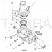 JCB Part No.# 02/203144, O RING - JCB Spare Parts