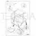 JCB Part No.# 157/25402, GAITER PLATE (3/4CX ) // LOADALL - JCB Spare Parts