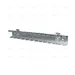 HOOK WIHT HOLES. FOR PANEL 50136 & 50137 - Overall:370 X 33.5 X 48 MM - EGA Master