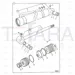 JCB Part No.# 553/60165, GA RAM STEER 520 60X30 - JCB Spare Parts