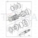 JCB Part No.# 445/19805, ACTUATING SLEEVE - JCB Spare Parts