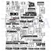 JCB Part No.# 817/04418, Label JCB Insignia France - JCB Spare Parts