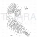 JCB Part No.# 2203/0071, EXT CIRCLIP 60mm [1400 06 - JCB Spare Parts