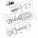 JCB Part No.# 460/32202, WASHER-COUPLING YOKE - JCB Spare Parts