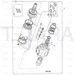 JCB Part No.# 332/E3856, STEER VALVE + SHOCKS (N) - JCB Spare Parts