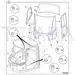 JCB Part No.# 827/80346, (P) RHS LOW/WINDSCREEN TINT~WLS 466 - JCB Spare Parts