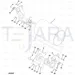 JCB Part No.# 7141/20171, Base - JCB Spare Parts