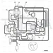 JCB Part No.# 649/51438, Hose 1/4 BSP - JCB Spare Parts