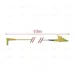 CATIII - 600V YELLOW CABLE (ALLIGATOR CLIP) EGATRONIK - EGA Master