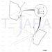 JCB Part No.# 331/32692, L/H FENDER EXTENSION - JCB Spare Parts