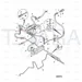 JCB Part No.# 614/23400, HOSE 5/8 ST/90-15 LONG - JCB Spare Parts