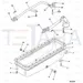 JCB Part No.# 02/950399, Pipe oil suction - JCB Spare Parts