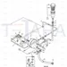 JCB Part No.# 821/00402, CLAMP - JCB Spare Parts