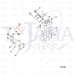 JCB Part No.# 02/601283, Pipe Fuel, Assy - JCB Spare Parts
