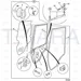 JCB Part No.# 813/10185, DOOR HANDLE GASKET - JCB Spare Parts
