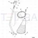 JCB Part No.# 335/09932, Lever gear, acoustic - JCB Spare Parts
