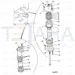 JCB Part No.# 819/00119, SHIM 0.9 MM THICK - JCB Spare Parts