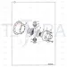 JCB Part No.# 448/23500, DIFF. CASE ASSEMBLY - JCB Spare Parts