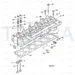 JCB Part No.# 02/910599, GASKET CYL HEAD - JCB Spare Parts