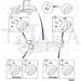 JCB Part No.# 700/50152, REVERSE LIGHT LH - JCB Spare Parts