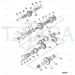 JCB Part No.# 459/70274, SETTING NUT LAYSHAFT - JCB Spare Parts