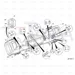 JCB Part No.# 332/V8982, SHIM - 1.5mm THK - JCB Spare Parts