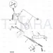 JCB Part No.# 331/65152, PLATE THROTTLE EXT. - JCB Spare Parts