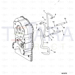 JCB Part No.# 04/600692, Pipe oil - JCB Spare Parts