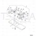 JCB Part No.# JRA0104, LINK -TRACK LH - JCB Spare Parts