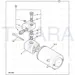 JCB Part No.# 25/222868, Adapter screw - JCB Spare Parts